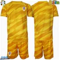 Kroatia Keeper Hjemmedraktsett Barn EM 2024 Kortermet (+ Korte bukser)